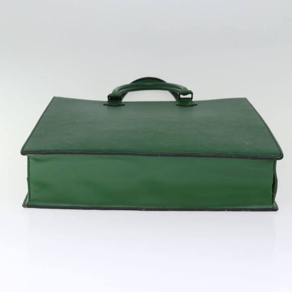 LOUIS VUITTON Epi Sac Plat Hand Bag Green M59084 LV Auth 75274 - Picture 5 of 16